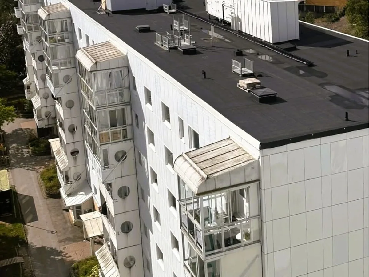 Aggregatinstallation, bostadsfastighet